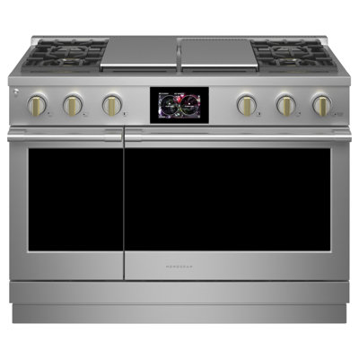Monogram 48" Dual-Fuel Professional Range With 4 Burners, Grill, And Griddle