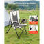 Chaise de camping pliante