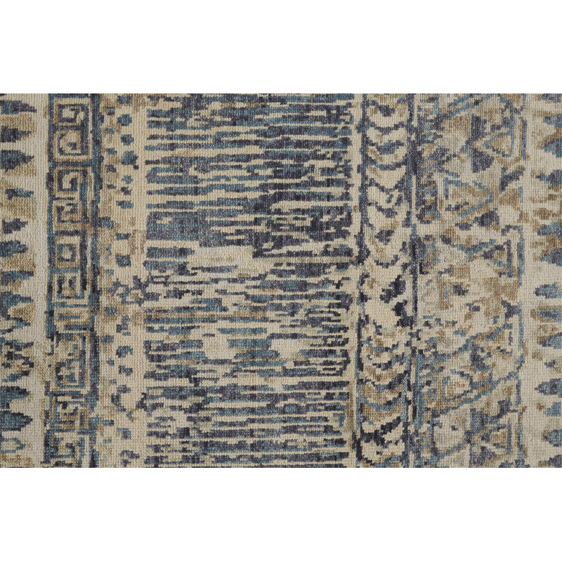 Palomar Wool Abstract Area Rug, Rectangle 7'9" x 9'9"