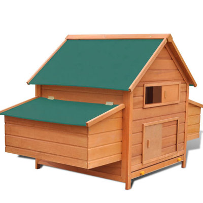 Homer 16.39m² Chicken Coop with Nesting Box