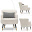 Chaise d'appoint rembourrée avec coussin Bettyanne-2042089201