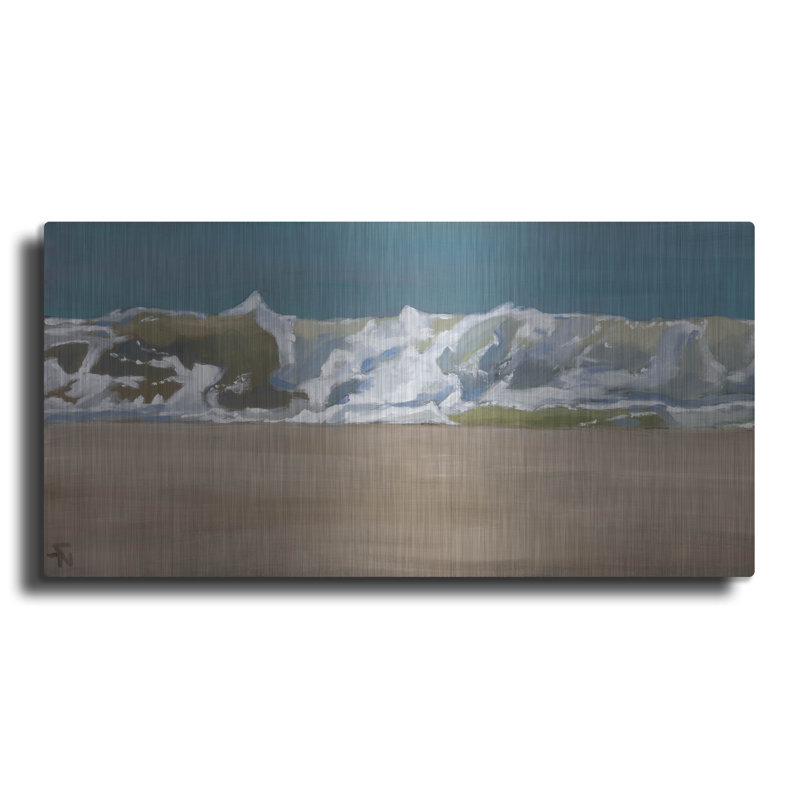 «Shore Break 4» par Stephen Newstedt, H 12 po x l 24 po