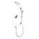 Acadia Complete Shower System with Rough in-Valve