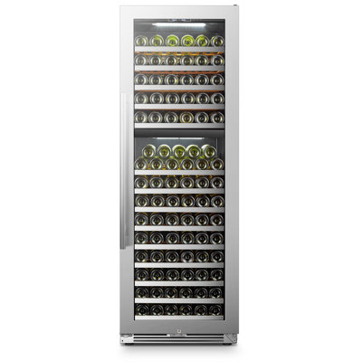 Réfrigérateur à vin 24 po à 153 zones à deux zones