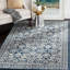 Tapis bleu / gris / ivoire Jodell-16874165