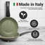 ARIMI Natura 4-Piece Italian Non-Stick Aluminum Cookware Set