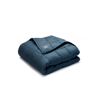 Embroidered Weighted Throw Blanket