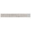 Tektile Lineart 24" x 3" Porcelain Bullnose Tile Trim in Gray-98840494