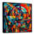 Black Floater Framed