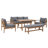 5-Piece Outdoor Seating Group With Cushions-516225487