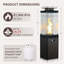 Chauffe-terrasse au propane 41 000 BTU-124965752