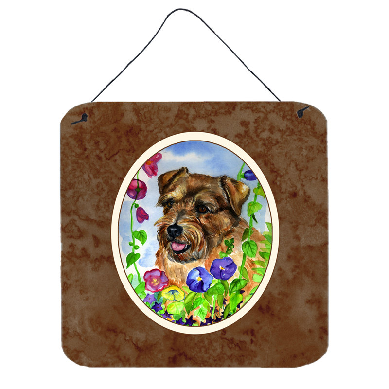 Décoration murale norfolk terrier