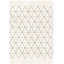 Cathryn Smooth low pile Cream/Grey Rug-40196790