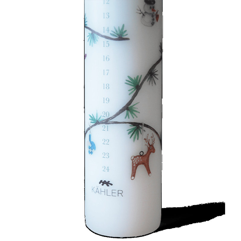Bougie de Noël Hammershoi