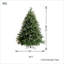 Arbre de Noël artificiel 6 pi-118028127