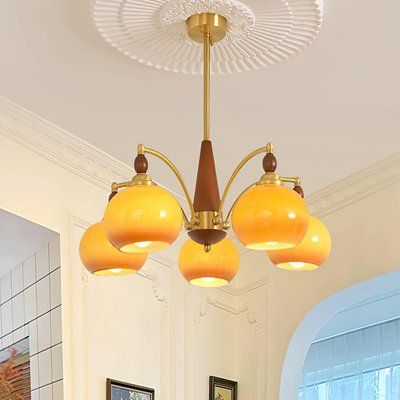 Wood Chandelier