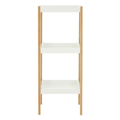 Aldaco 32 cm W Solid Wood Shelving Unit