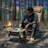 High-Back Camping Chair With Comfortable Pillow, Widened Seat For Ergonomic Support, Foldable And Portable Outdoor Fishing, Picnic, And Leisure Chair, Brown.-1865331282