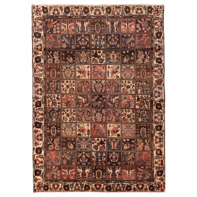 Tapis rouge Kayseri 6 pi 8 po x 9 pi 4 po