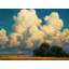 Papier peint paysage nuages décoratifs bleu ciel amovible-1061973419-1061973418