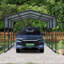 Abri d'auto extérieur 10 X 15 pi pour patio, jardin, cour et terrasse