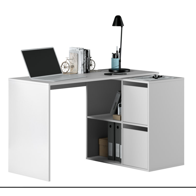 Sighrik L-Shape Secretary Desk