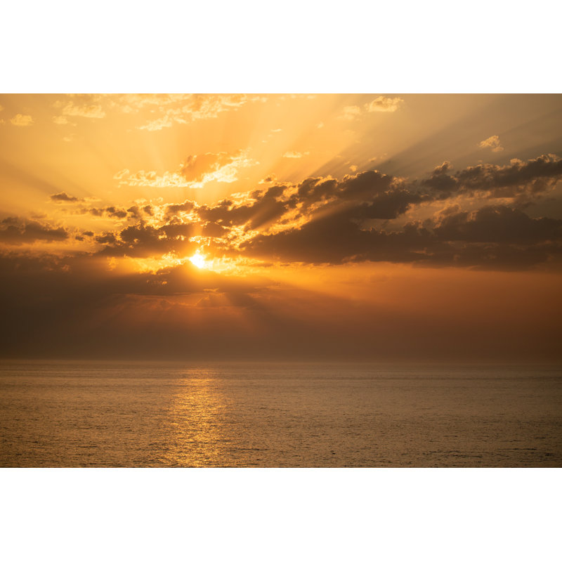 Dramatic Sunrise by Raylipscombe - No Frame Art Prints on Canvas, 51cm H x 76cm W