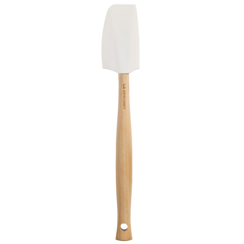 Silicone Small Spatula, 11.13", White