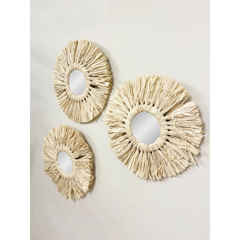 Abigal Wood Wall Mirror