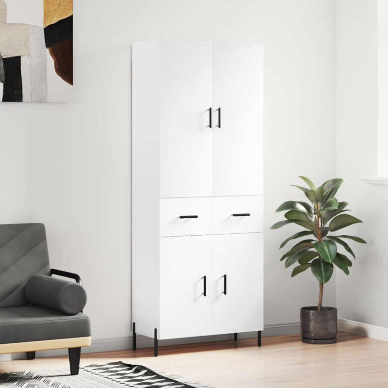 69.5cm Sideboard, White