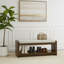 Banc d'appoint avec étagère à chaussures inférieure et banc de siège rembourré-671112483-676360933
