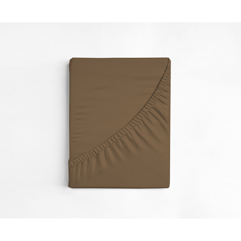 Ensemble de draps en microfibre 6 pièces, Complète, Kaki foncé