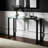 Deann 47.25'' Glass Top Console Table
