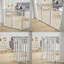 Degeorge Wood Free Standing Pet Gate