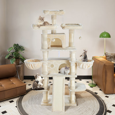 68" H Multi-Level Cat Tree