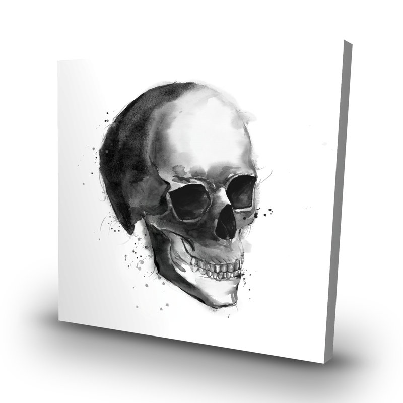 Skull - 32"x32" art on canvas
