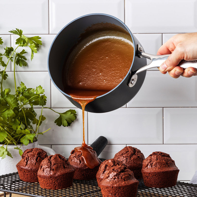 GreenPan Valencia Pro Healthy Ceramic Nonstick 2qt Saucepan With Lid