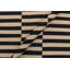 Tapis beige rayé / noir / rouge en laine tissé à la main à motif rectangulaire 5 pi 7 po x 7 pi 10 po Cedorah