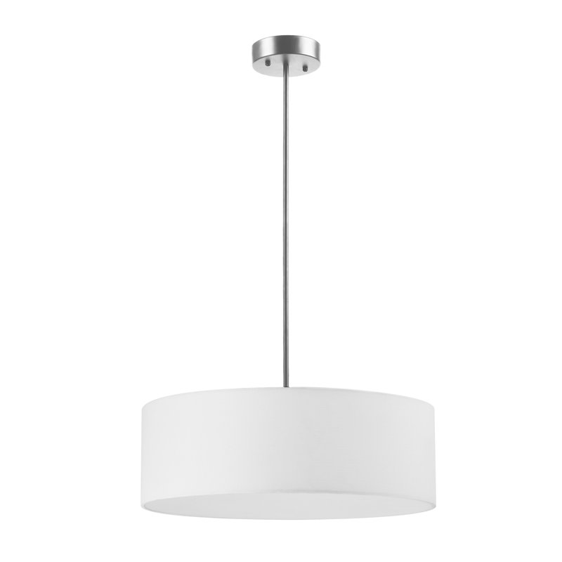 Knute 3 - Light Dimmable Drum Chandelier