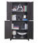 Armoire d'appoint 67 portes 4 portes avec tablettes réglables-544115743