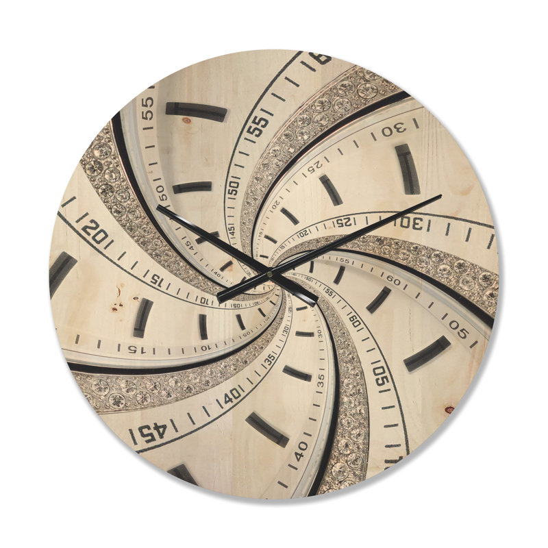 Horloge murale Swirled Time Vortex, Moyen