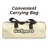 GoSports Premium Wooden Ring Toss Game with Carrying Case 