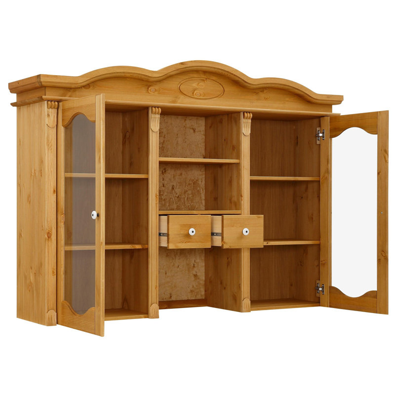 Kroh Display Cabinet, Natural Brown 