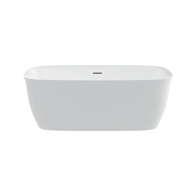 Panya 63'' x 31.5'' Soaking Acrylic Bathtub