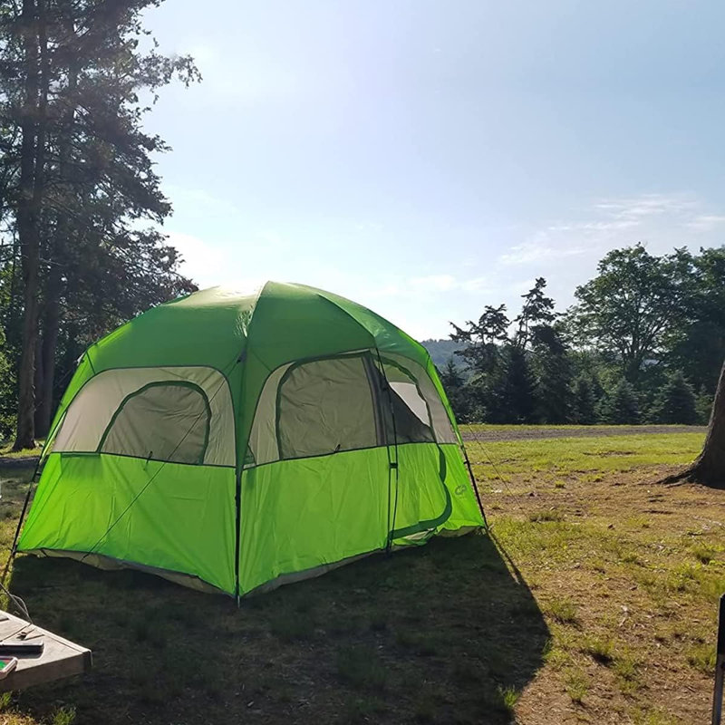 Tente pour 6 personnes, Vert