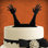 Wood Halloween Cake Topper