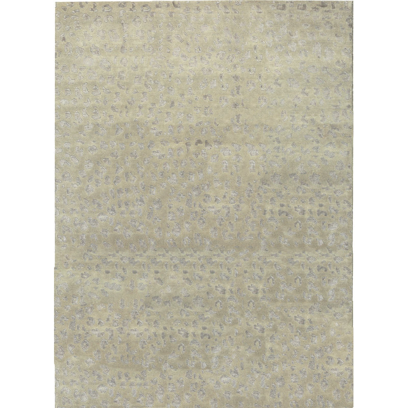 Hand-Knotted High-Quality Beige Area Rug