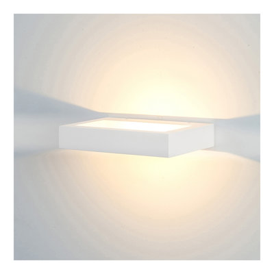 Lochlan Plaster LED Flush Mounted Sconce
