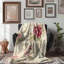 Flower Letters - 1 pièce Sherpa Premium couverture 0133-100794569