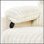 Fauteuil inclinable manuel en velours côtelé avec rembourrage moelleux et conception ergonomique Bocaton-149459024